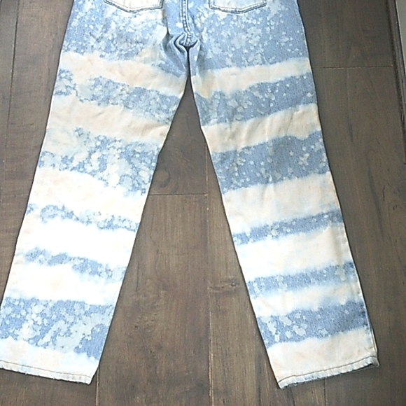 VTG Y2K CUSTOM BLEACH 512 LEVIS HIGH RISE STRAIGHT LEG JEANS WOMANS SLIM FIT 6 - Picture 8 of 8